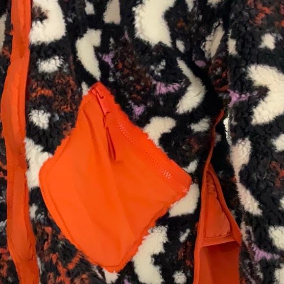 Free People Movement Jacquard Elevation Reversible Fleece Snowcap Combo Size S - Picture 8 of 8